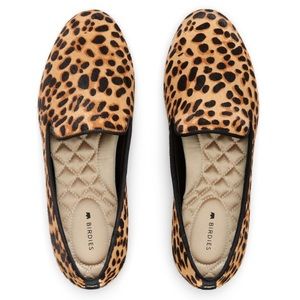 Like New Birdies The Starling Cheetah Calf Hair Loafers Size 8